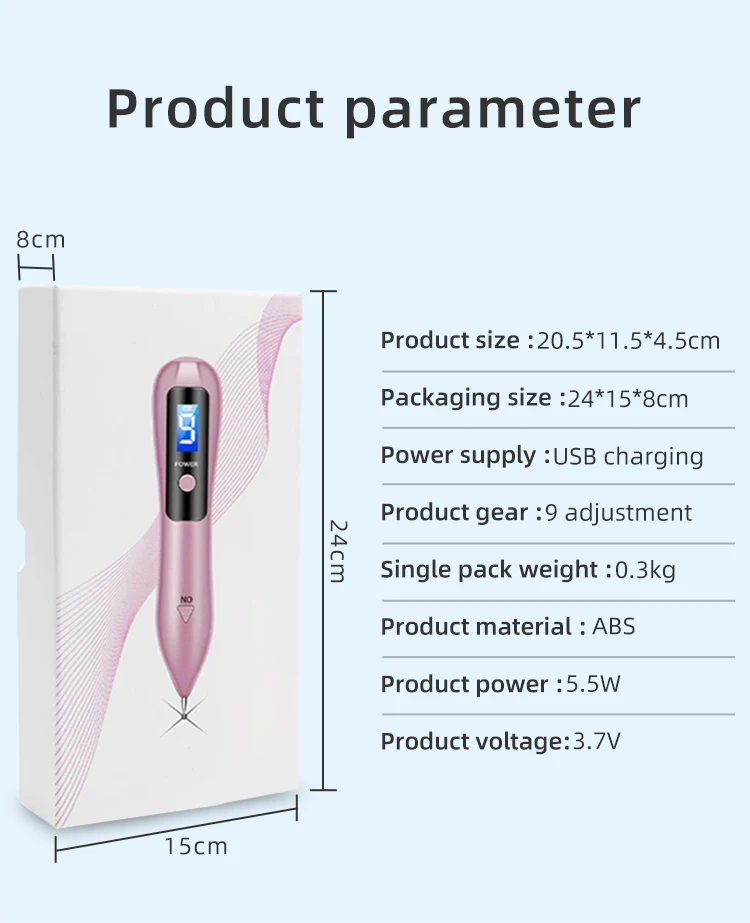 Etichete Picosecundă Laser Plasma Pen Eliminarea aluniței Negi Tatuaj Pistrui Pete întunecate Produse faciale Instrumente de îngrijire a pielii_voghion.com