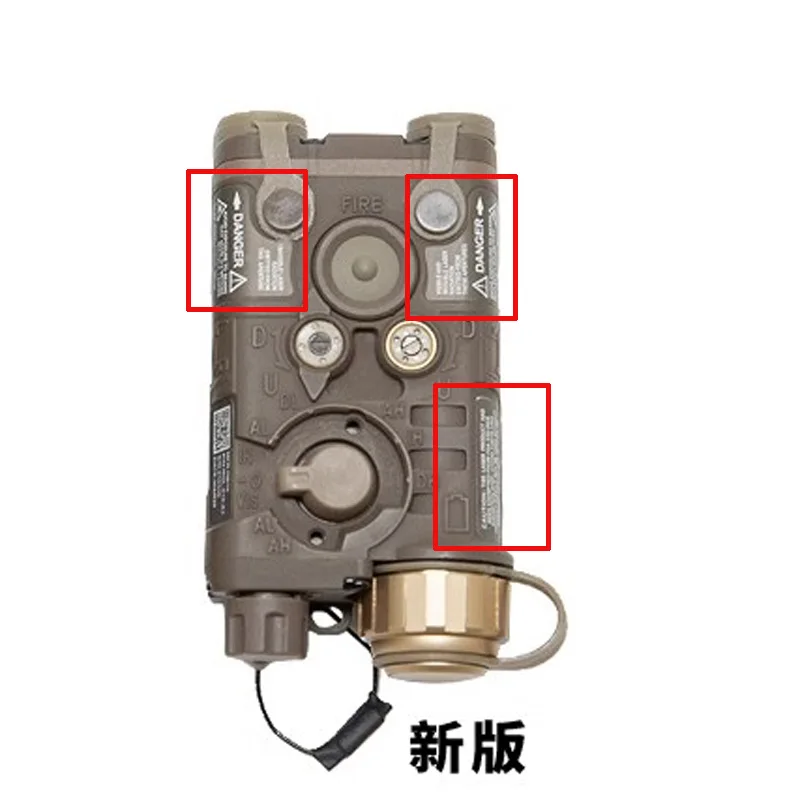 トイガン FMA NGAL FMA Lab Mini Version PEQ NGAL LED Light and IR Laser, Tan