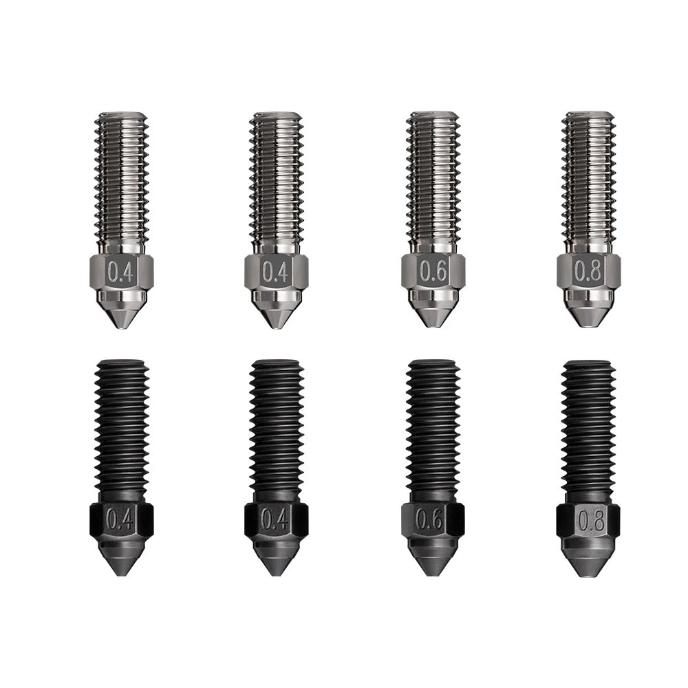 Creality-kit Bico Liga de Cobre Aço Endurecido Peça Impressora 3d Material Premium Interna Lisa k1 Pcs por Lote - Imagem 3
