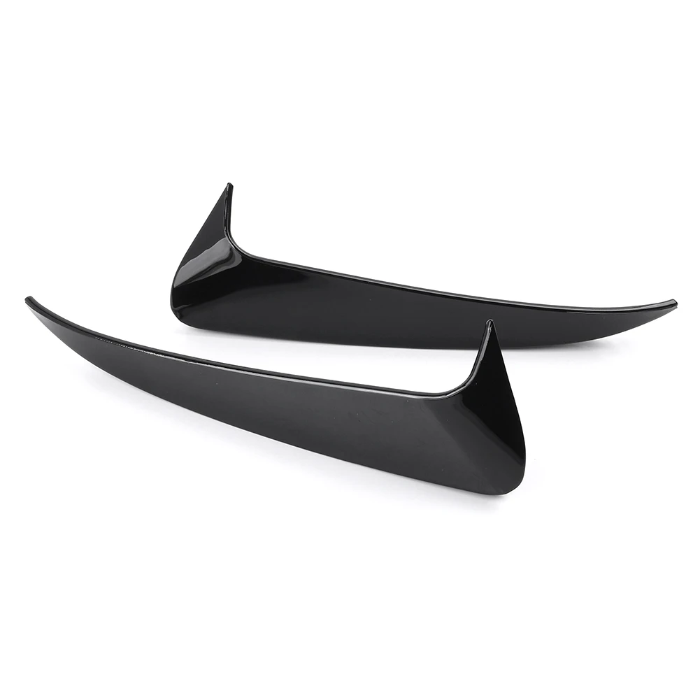 

2PCS Glossy Black ABS Car Rear Fender Vents Cover Trim For Mercedes Benz W205 C-Class C180 C200 C250 C300