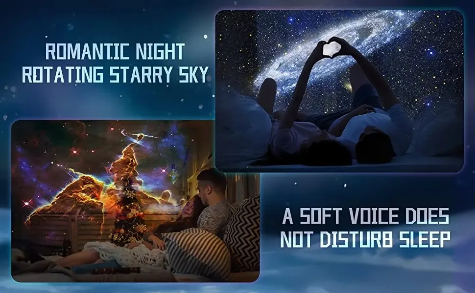 Description Picture 4 of item13 in 1 Star Projector, Night Light Galaxy Projector Starry Sky Projector 360° Rotate Planetarium Lamp For Kids Bedroom Deco ﻿