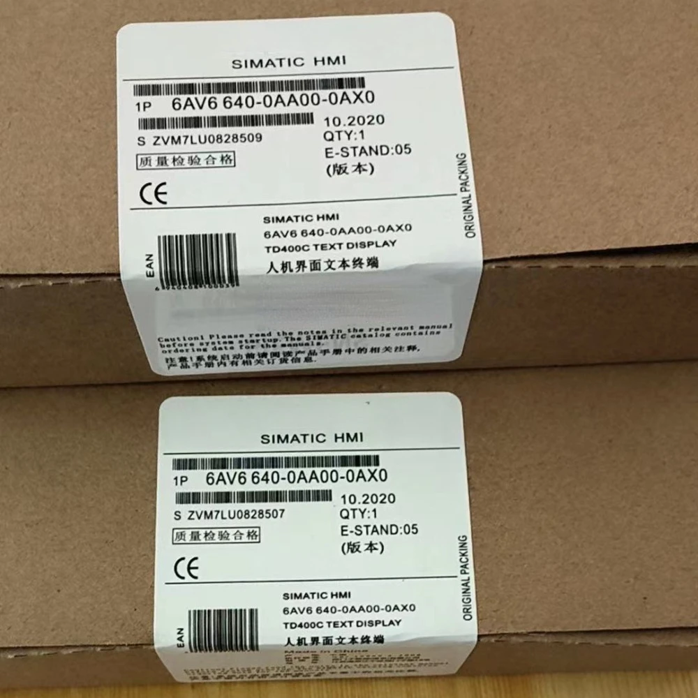 

Brand New Original 6AV6640-0AA00-0AX0