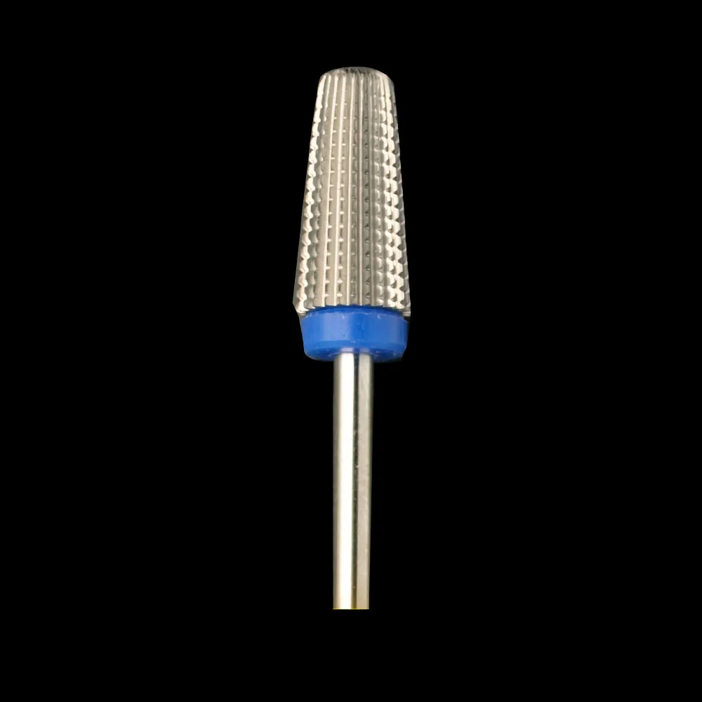 5 in 1 Tapered Safety Carbide Nail Drill Bits nail drill bit nail drill bits With Cut Drills Carbide Milling Cutter For Manicure Remove Gel Nails Accessories
