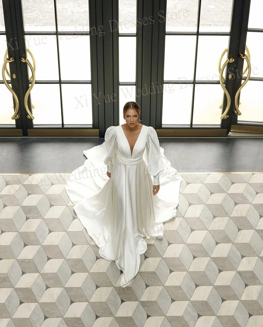 Рисунок 3 - Простые элегантные свадебные платья