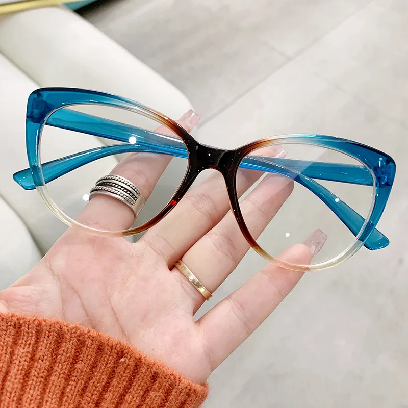 Womens Glasses Specs Reading Glasses Women Retro Anti-Blue