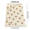 Upgraded Easy Wrap Swaddle Cotton Baby Wrap Newborn Wearable Swaddle Sleep Wrap Comfortable Wrap for 0-6 Month Infant 6