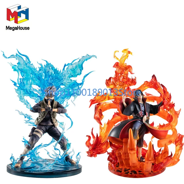 Itachi Uchiha & Sasuke Naruto Shippuden G.E.M. MegaHouse Original