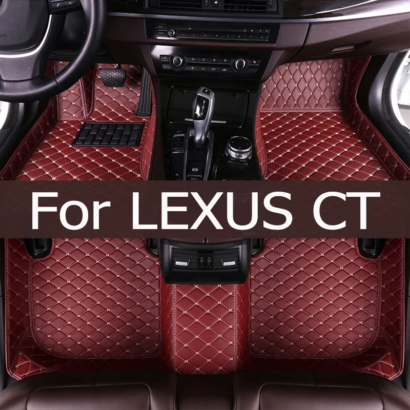 

Car floor mats for LEXUS CT series 200h CT200h 2011 2012 2013 2014 2015 2016 2017 Custom auto foot Pads automobile carpet cover