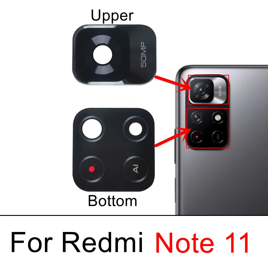 Rear Back Camera Glass Lens For Xiaomi Redmi Note 10 Pro