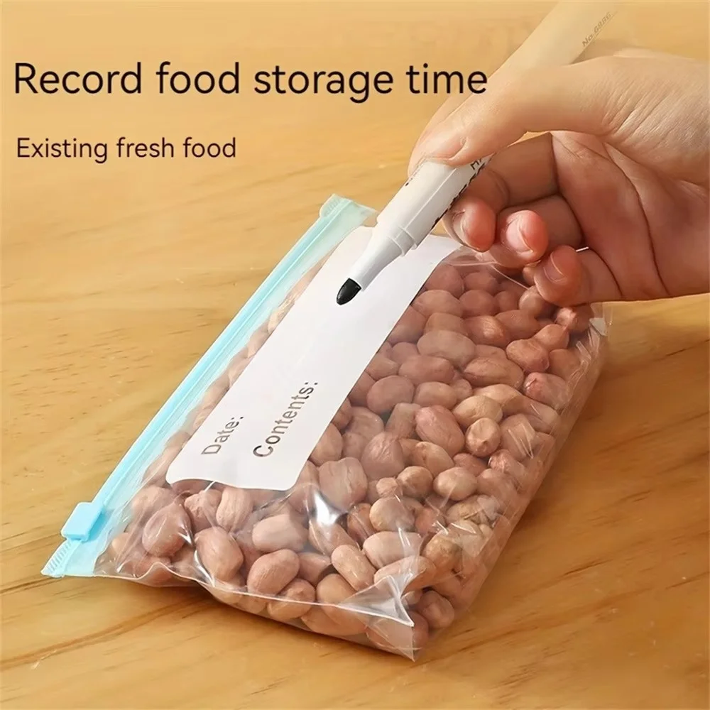 Food Storage Bags BPA-free Freezer Bags Leak-proof Reusable Fresh Bag Ziplock Storage Bags Seal Bags - 4