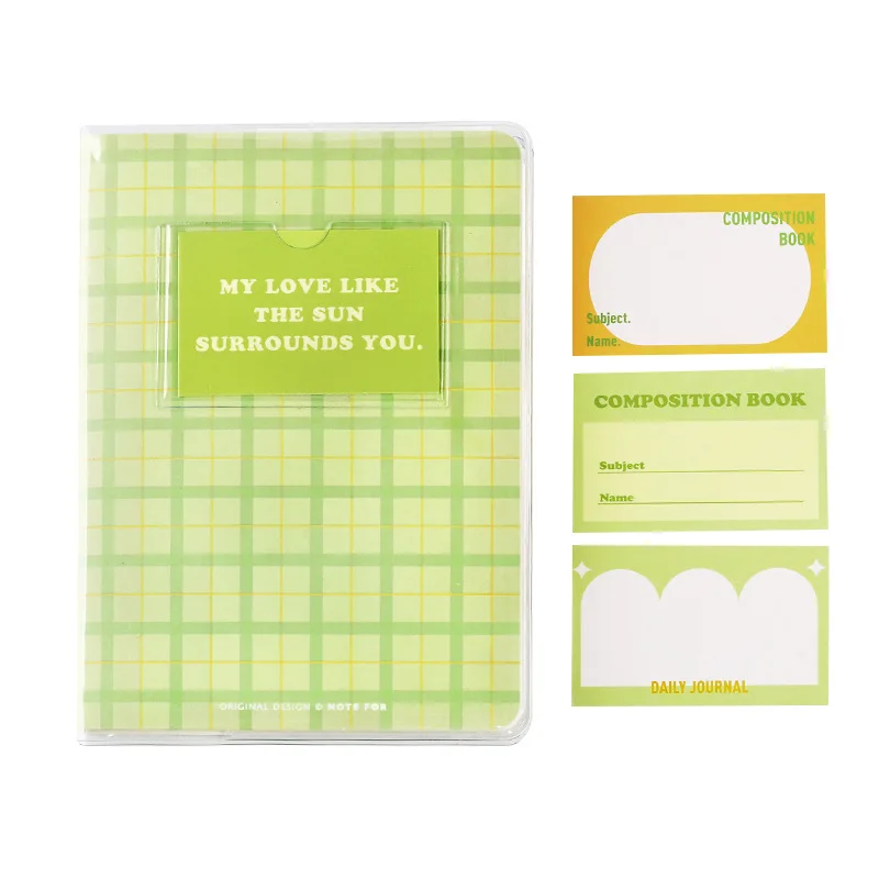 Youthful Inspiration Notebook - Gum Cover Journal and Planner Stationery