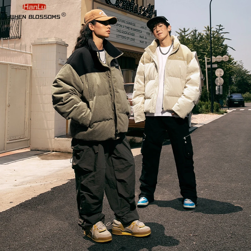 男性と女性のためのヴィンテージコーデュロイジャケット,アメリカの