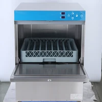 Professional Fully Automatic Commercial Undercounter Dishwasher Stainless Steel Wine Glass Dishwasher For Hotel Restaurant 2