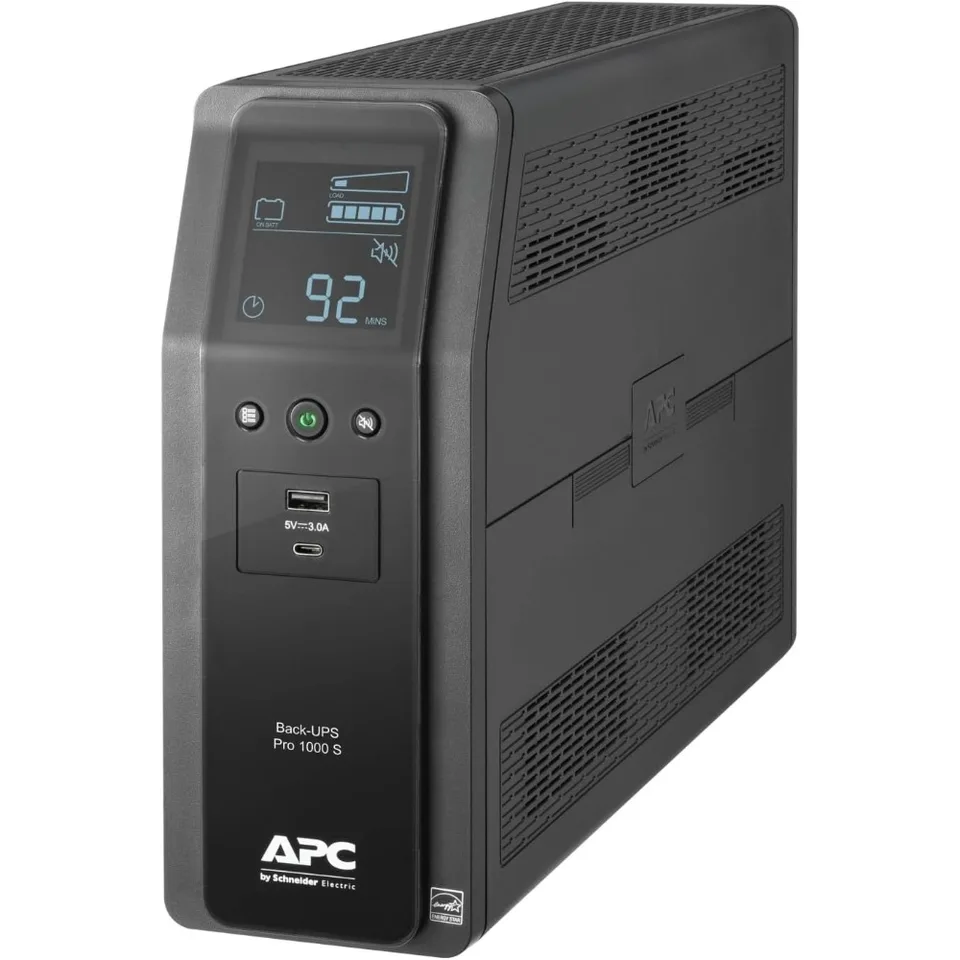 1000VA Sine Wave UPS Battery Backup Surge Protector