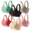 No Underwire Front Open Nursing Bra Soft Breathable Seamless Maternity Clothing Breastfeeding Bras Maternal for Pregnant Women 1