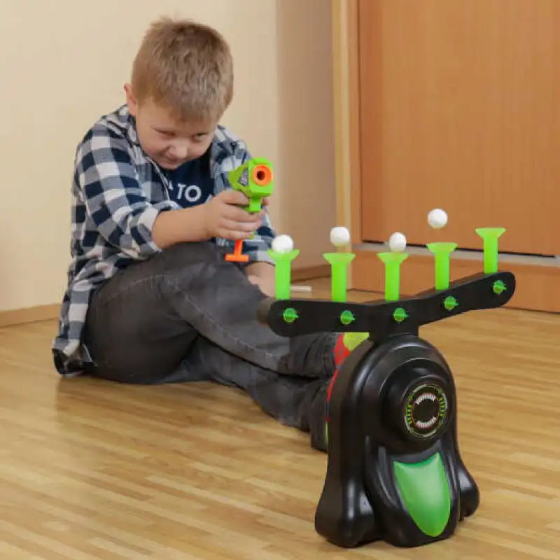 Glow-in-the-Dark Shooting Target Practice Kids Shooting Toy Gun Set Electric Hovering Target Toy Set Gift Choice