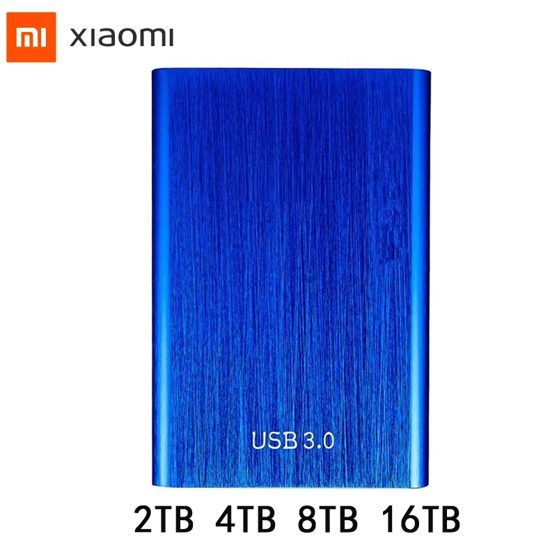 Внешний жесткий диск Xiaomi SSD 2 5 дюйма портативный 8 ТБ внешний HDD 4 16 USB Декорации для