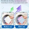 50PCS Color Absorbing Film Household Machine Wash nonwovens Anti Cross Dyeing Paper Clothes Mixed Washing No Cross Color Tools 3