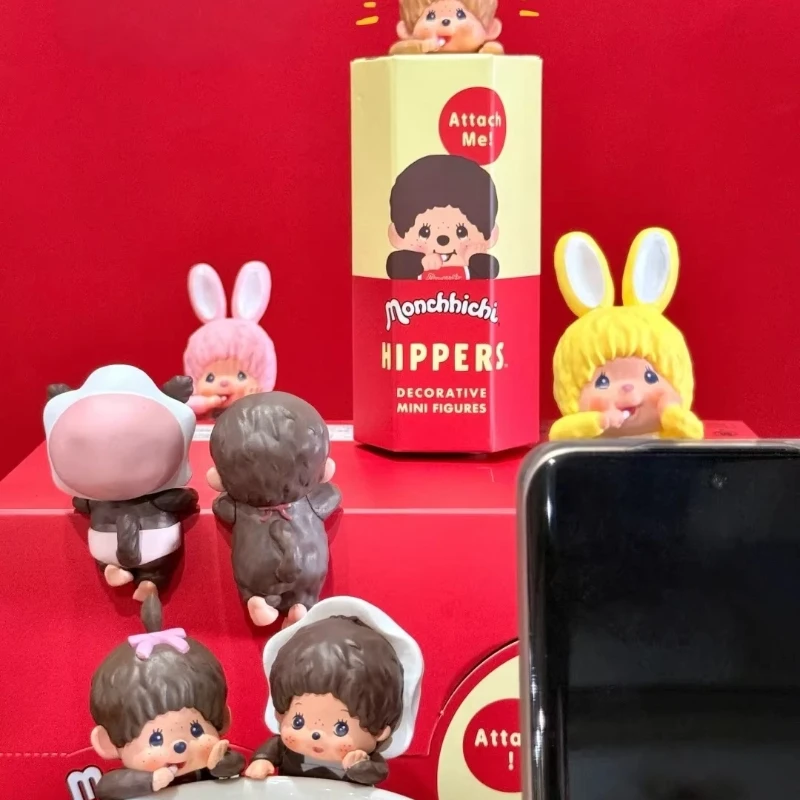 Genuine Monchhichi Co-Branded New Hippers Prone Blind Box
