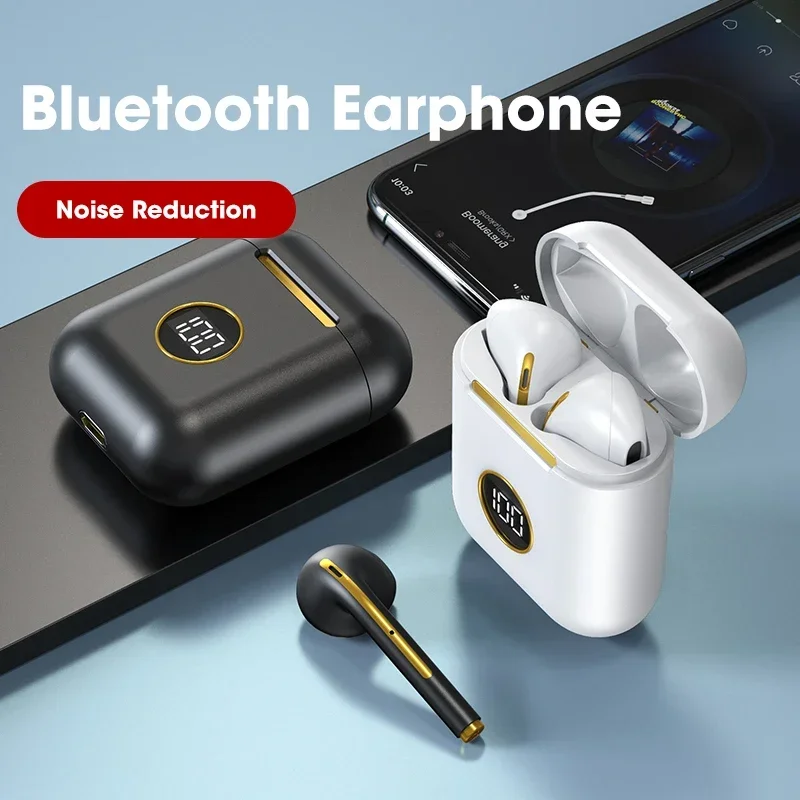 j18 NEW Upgrade Bluetooth 5.1 Earphone Wireless Headphone Stereo Earbuds Headset With Charging Box Microphone For xiaomi iphone 3