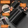 Sushi Making Kit with Different Shapes of Sushi Rice Roll Mold Shapes Fork Spatula DIY Home Sushi Tools for Beginners 3