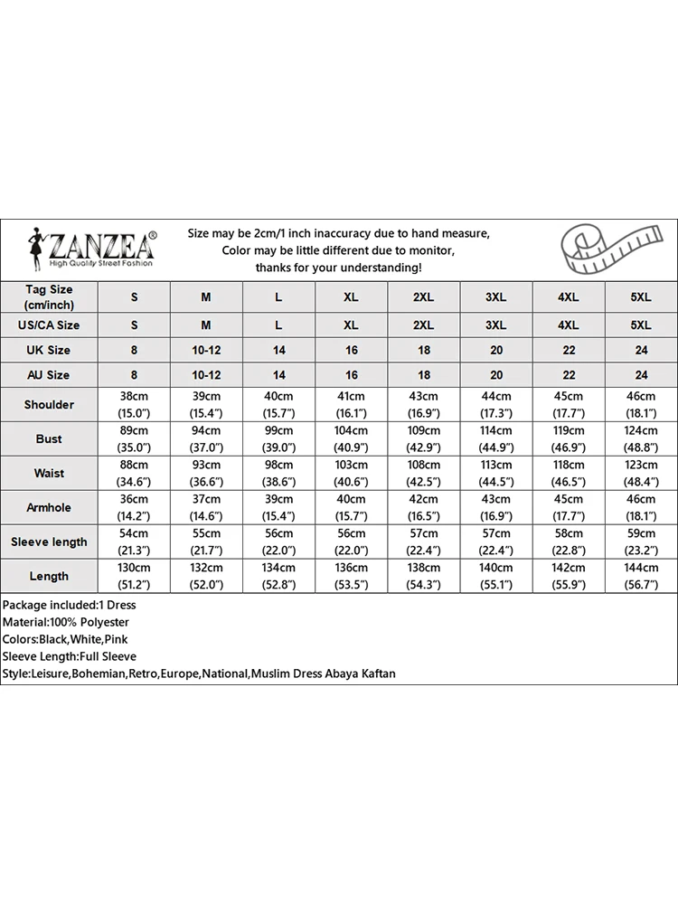 2024 ZANZEA Vintage Long Sleeve Muslim Maxi Dress Floral Printed Sundress Women Patchwork Holiday Ramadan Vestido Robe Femme