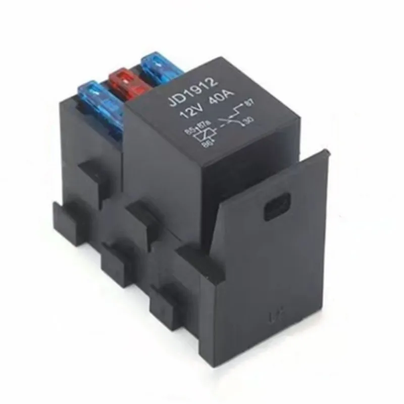 Eletromagnética Automotivo dc Relé 12v 24v 40asingle Way Uma a Três Caixas com Terminais Jd1912