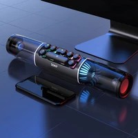 Bluetooth Speaker High-power RGB Gaming Speaker Wireless Bass Column Subwoofer 3D Surround Soundbar Computer Speaker 2