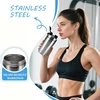 Stainless Steel Protein Powder Shaker Bottle With Ball Portable Leak Proof Gym Fitness Sport Whey Shakes Cup Fitness Sports Mug 2