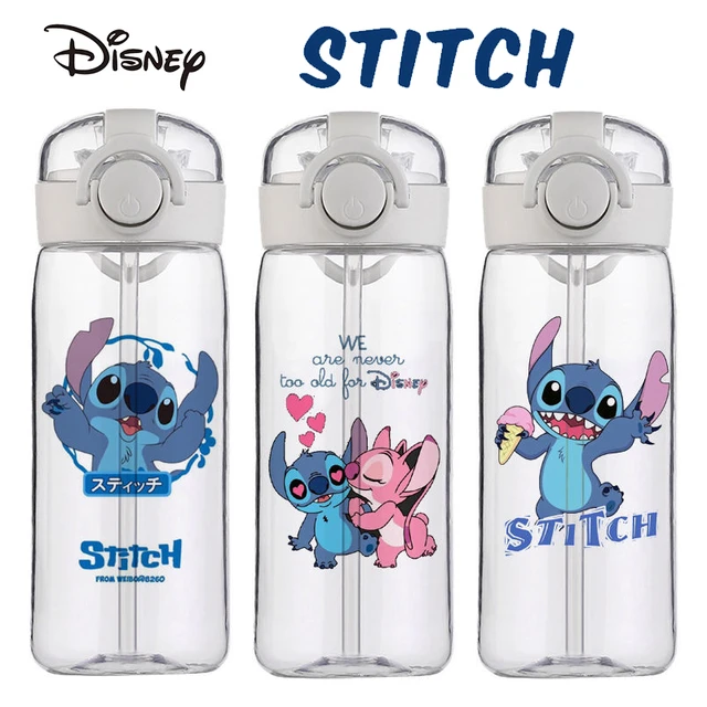 Cartoon Stitch Stainless Steel Vacuum Bottle Leakproof,Insulated for Hot or  Cold Stitch Water Bottle Travel Mug for Girl-11