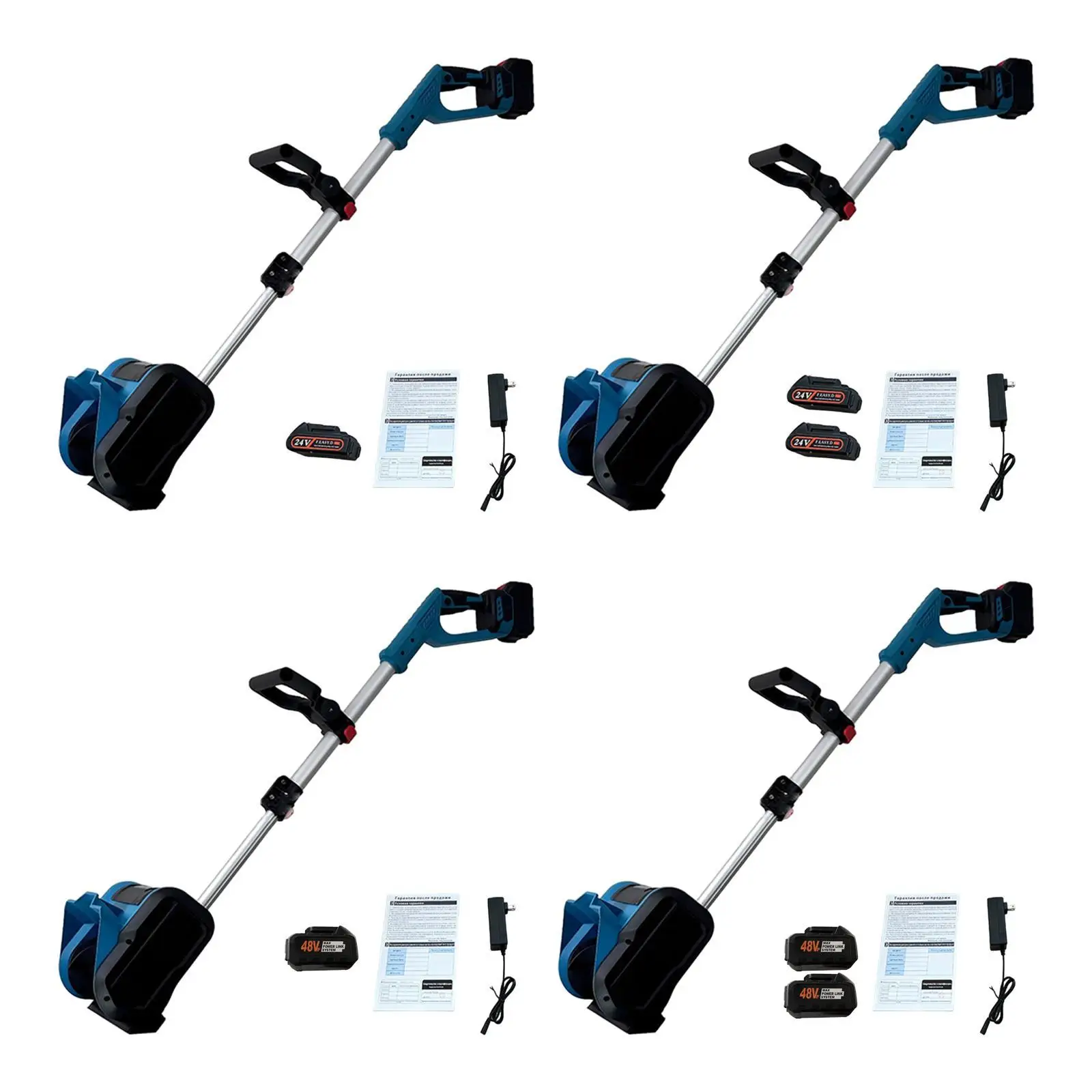Electric Snow Blower Efficient Metal Snow Shovel for Yard Outdoor Sidewalks 2