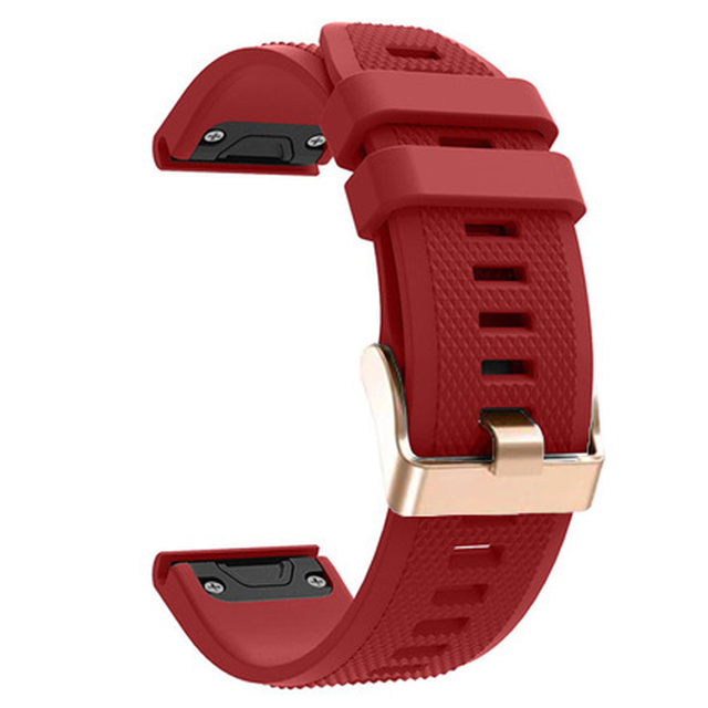 22 26mm Watch Bracelet For Garmin Fenix 7 7X 7S 5S 5 5X Plus 6S 6 6X Pro 3 3HR Silicone Smartwatch QuickFit Bands Watchband