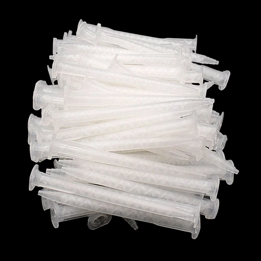 

30pcs Mixing Nozzles AB Glues Mixed Tube Epoxy Adhesive Gun Dispenser Static Mixer Nozzle Adhesives Dispensing Mixing Nozzle Set