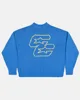 Goth Fashion Korean pullover for Men y2k Vintage High Street trend Loose knit top Streetwear Harajuku casual couple sweater 3
