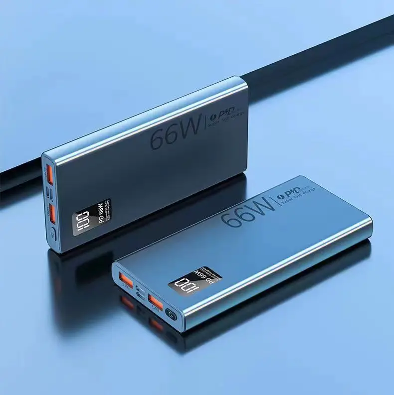 30000mAh Power Bank USB Type C 66W Fast Charging Powerbank External Battery for iPhone 16 Xiaomi Huawei Samsung PD20W Poverbank