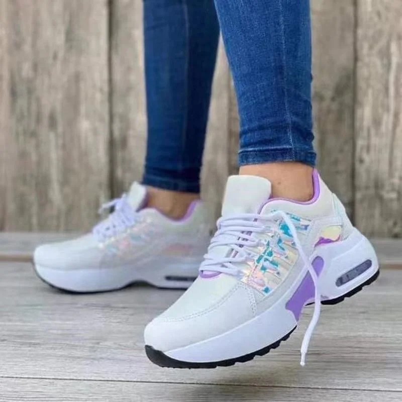 New Ladies Running Shoes Breathable Casual Shoes Outdoor Lightweight Sports Shoes Walking Sports Shoes Tennis Women's Shoes