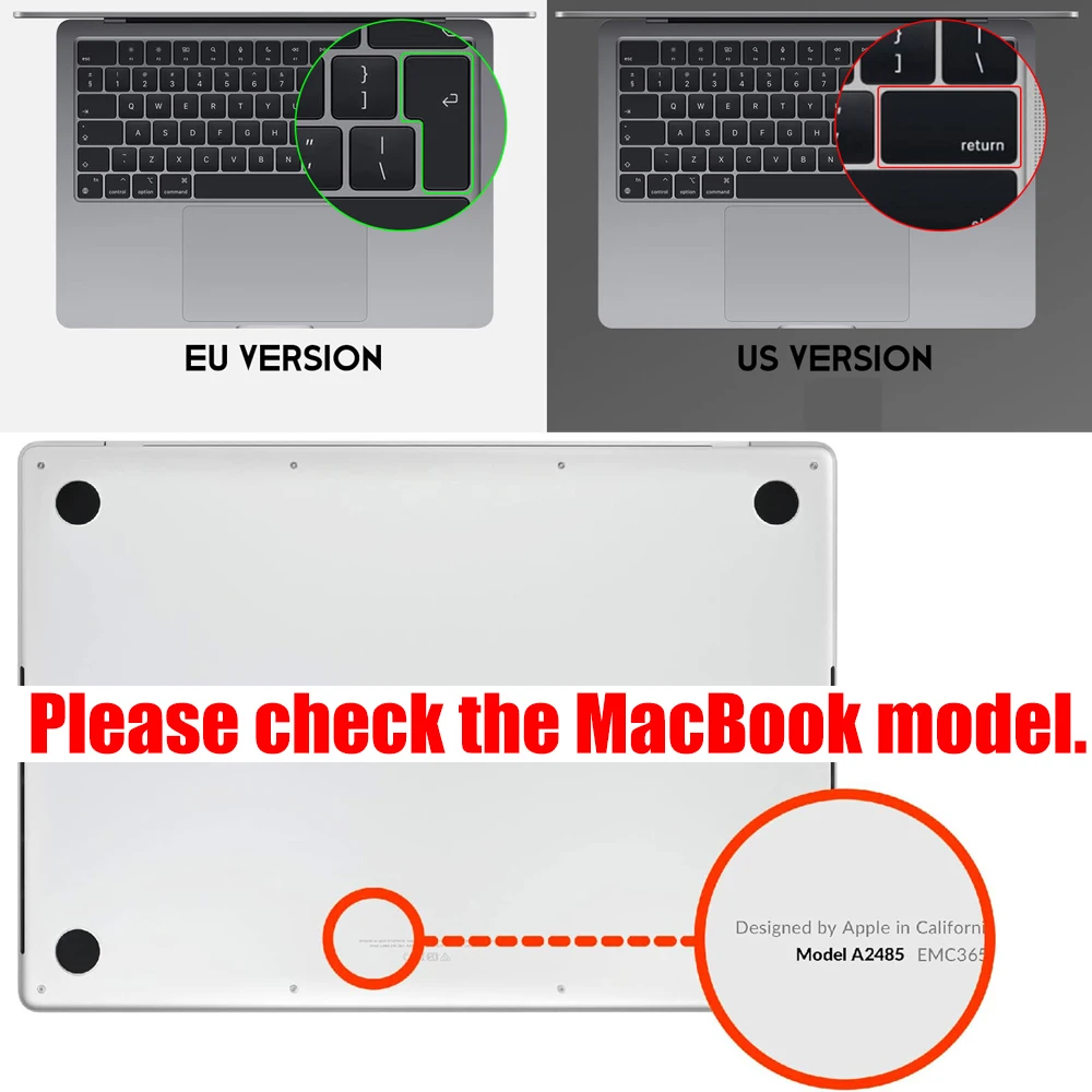 Feather-Light Ultra-Thin TPU Keyboard Cover