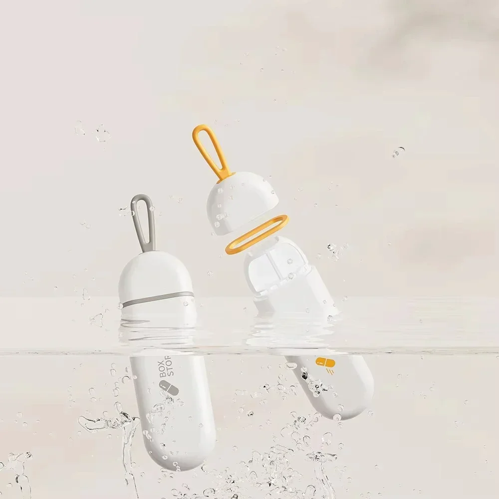 Portable Pill Box Dispenser Medicine Storage Kit