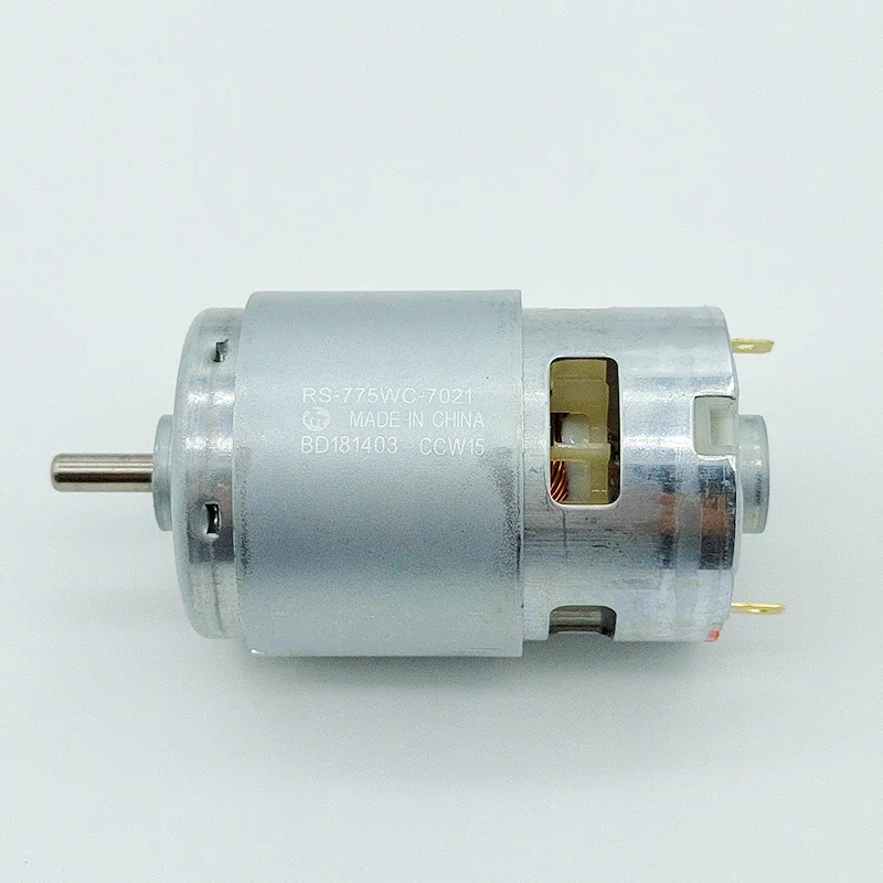 

MABUCHI 775 DC Motor Motor DC 12V 18V 24V 17000RPM High Speed Power Large Torque Screwdriver Cordless Drill Garden Tool DIY