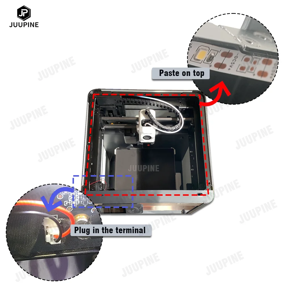 รูปสินค้า โคมไฟ LED สว่างสูง IP44 เหมาะกับเครื่องพิมพ์ 3D
