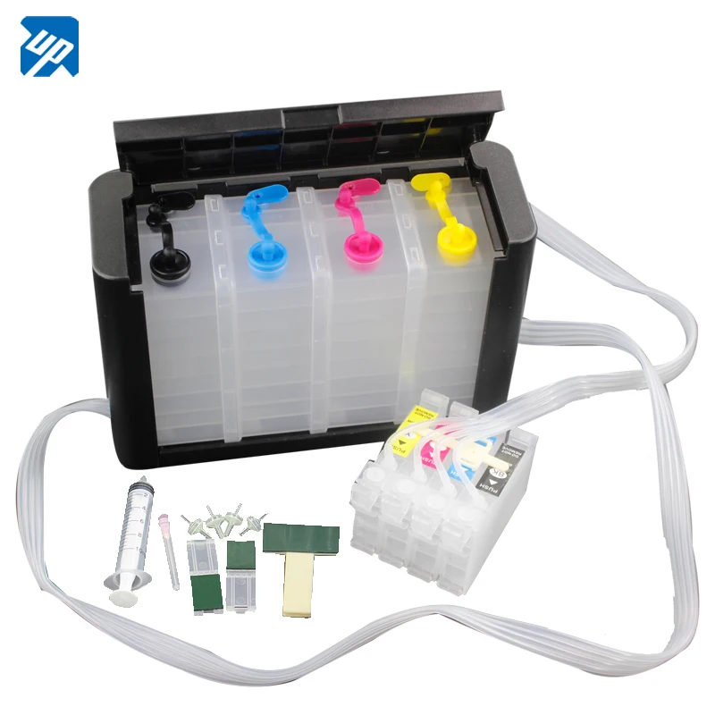 Continuous Ink Supply System 604 604XL For EPSON XP-2200 XP-2205 XP-3200 XP-3205 XP-4200 XP-4205 WF-2910DWF WF-2950 NO Chip