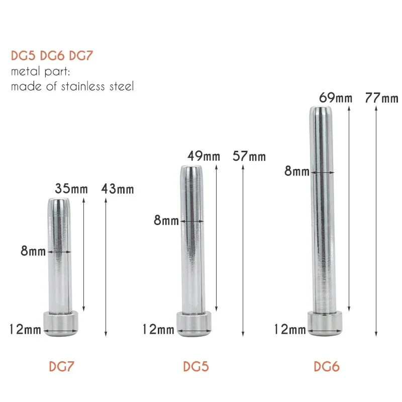 BDSM Chastity Cage Accessories Anti-Drop Ring Silicone Catheter PA Lock Dark Lock Parts Adult Games Cock Belt Sex Toys for Man penis chastity cage chastity lock sex toy chastity cage accessory