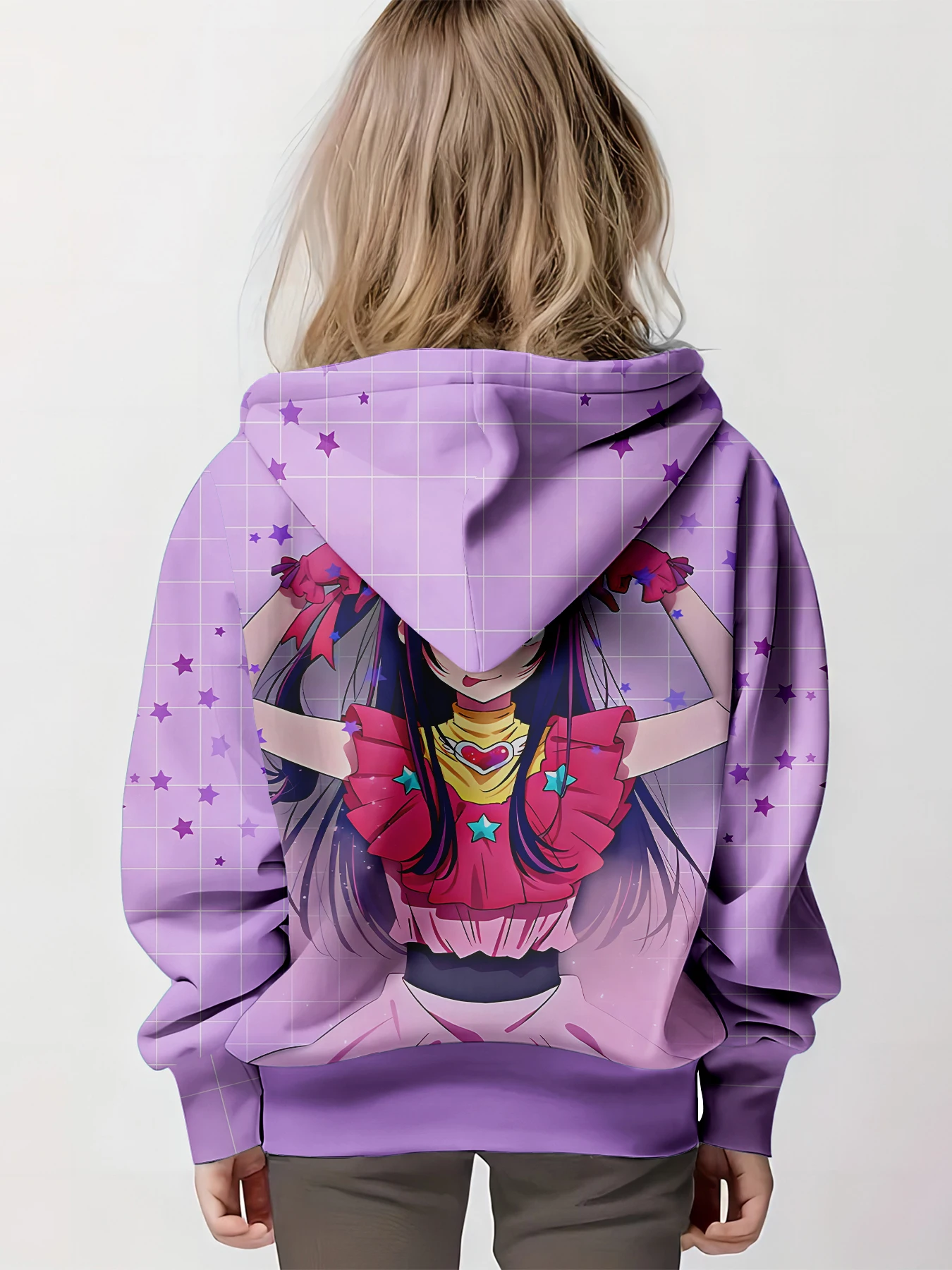 Oshi No Ko 3D Print All Seasons Children Casual Sweatshirt Cool Pullover Tops Unisex Clothes Boy Girl Hoodies 2
