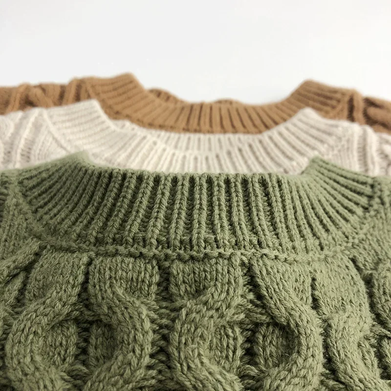 Autumn Cotton Kids Knitwear Sweater