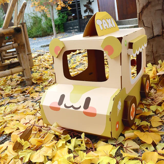 Taxi, Animal City, Car, Cat Nest, Cat Scratch Board, Integrated Carton, Cat House, Dog House, Dog Nest, Closed Safety Room 4