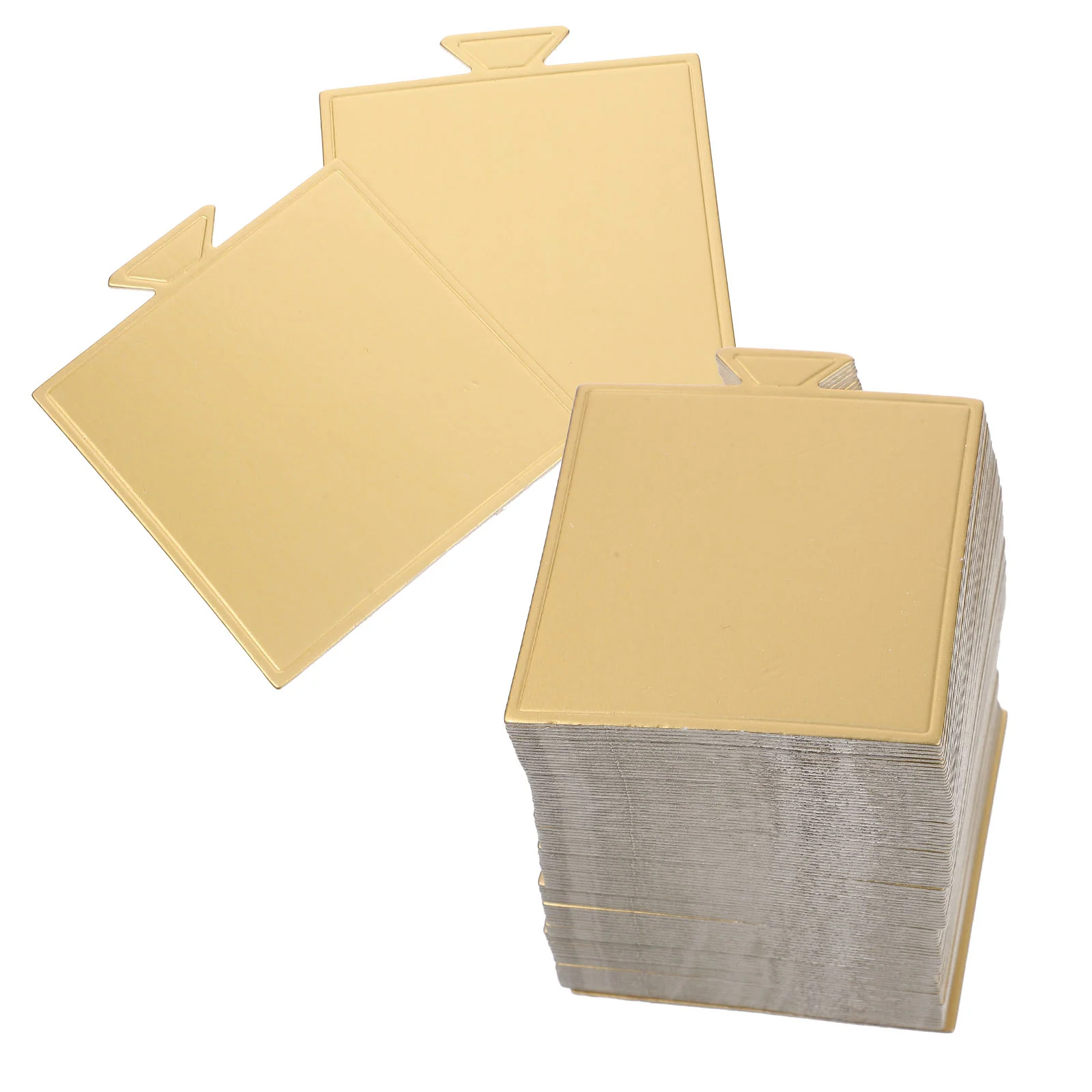 

100 Sheets Cake Tray Mat Platter Boards Mousse Party Bases Paper Cardboard Square