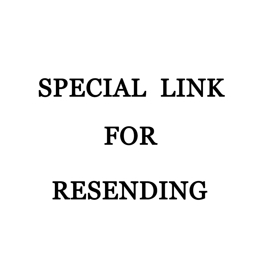 Special link for resending