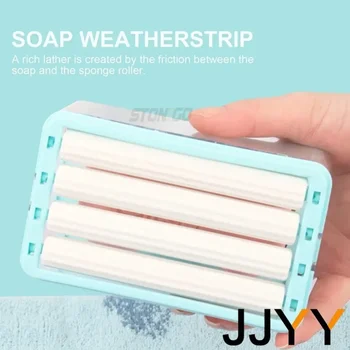 Home Laundry Soap Bathroom Organizer Soap Box Multifunctional Travel Soap Storage Foam Box Bathroom Accessories 2