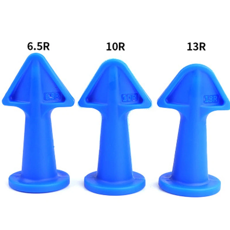 3pcs Caulk Nozzle Applicator Silicone Caulking Tools Sealant Finishing Grout Kit Scraper Floor Cleaning Tile Dirt Spatula caulking finisher tool silicone sealant tool silicone caulking set scraper tool set scraper tool kit scraper tool