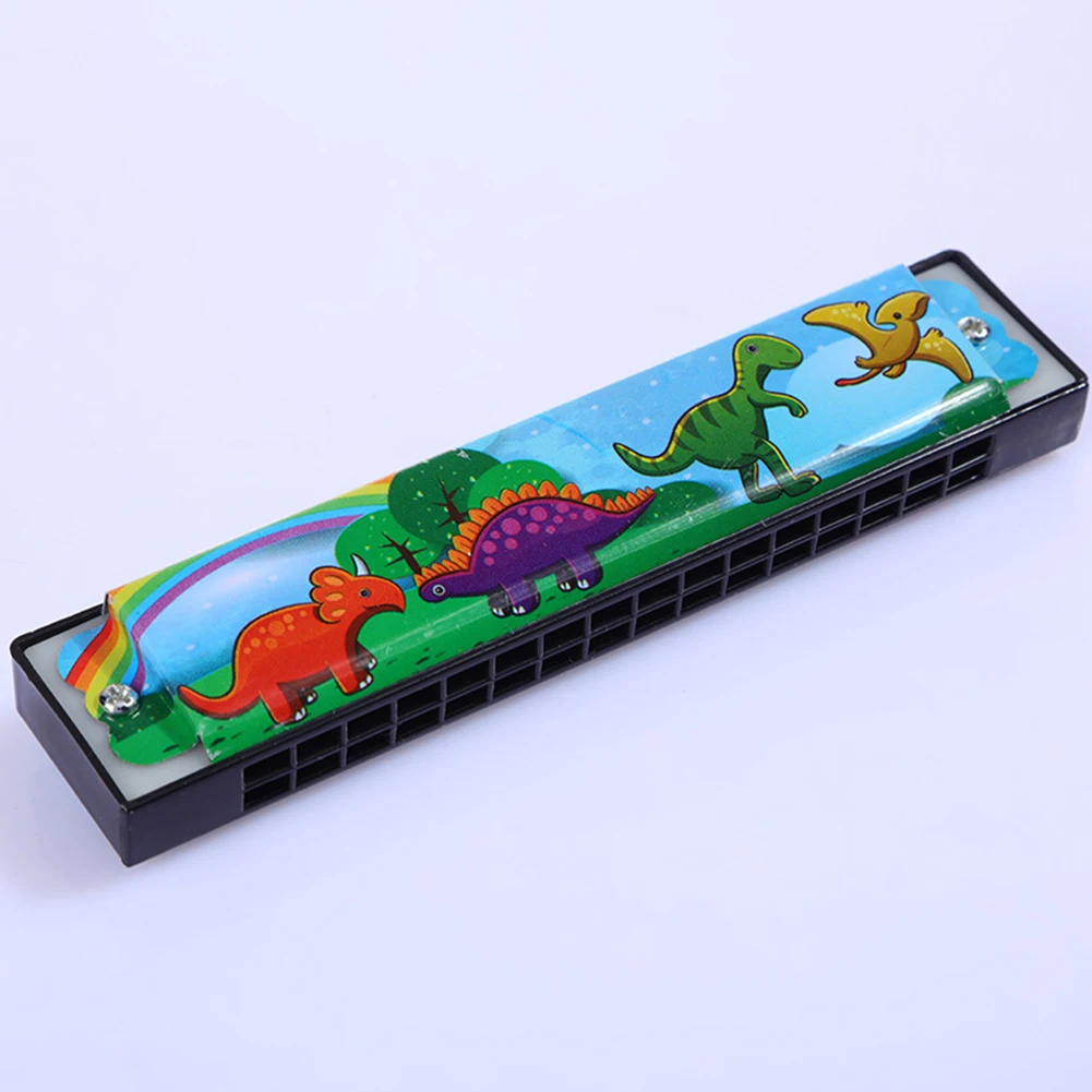 

Metal Harmonica Harmonica Musical Instruments Children's Harmonica Colorful Cute Pattern Great Gift For Children Wind Woodwind